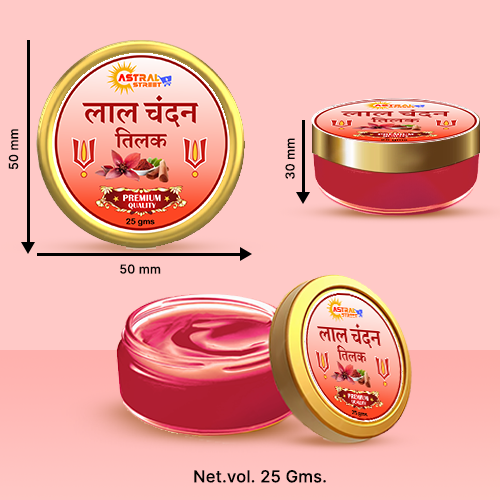 Astral Street Premium Red Chandan Tilak 25gm