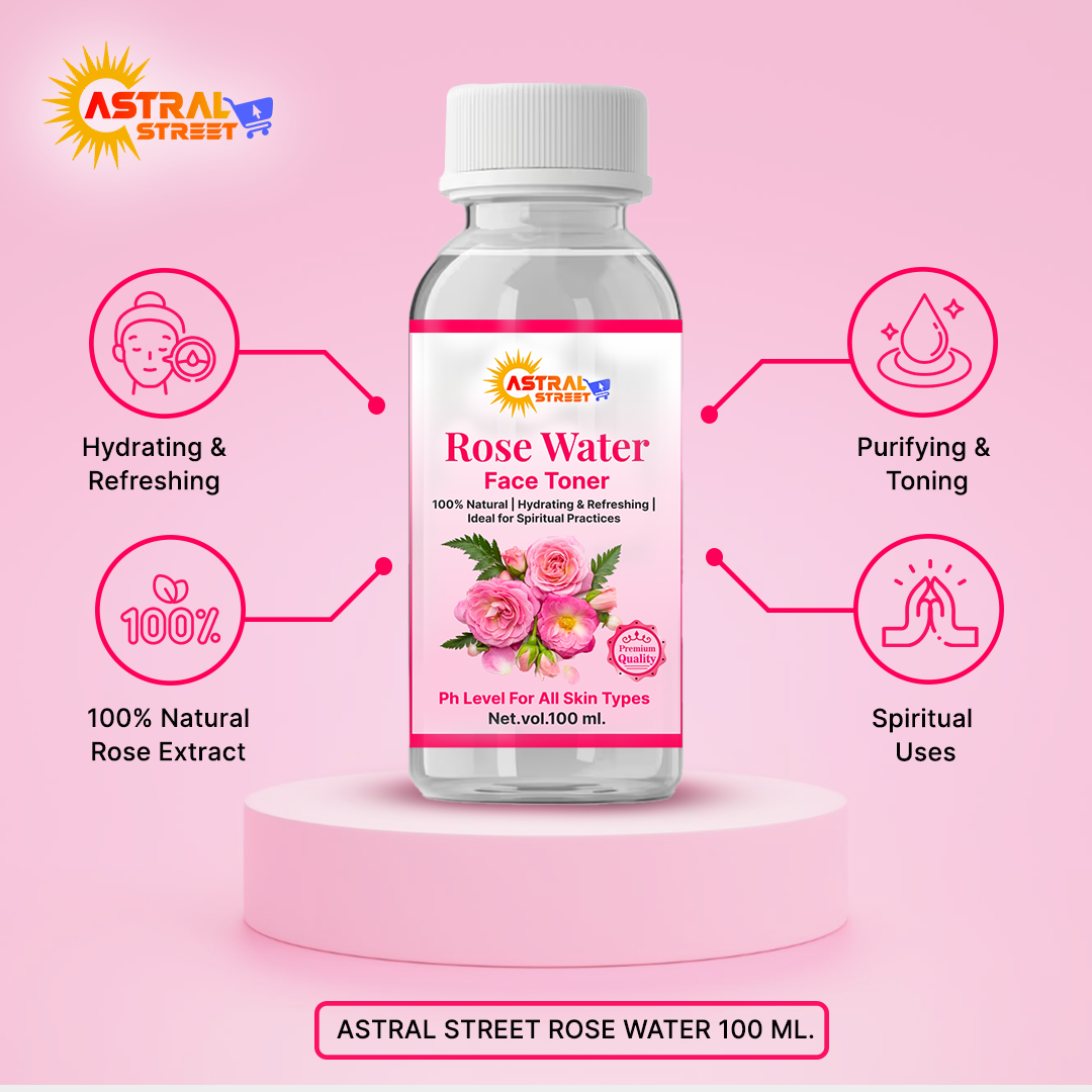 Astral Street 100% Pure Rose Water